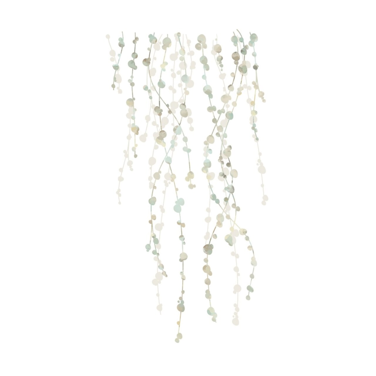 Roommates Decor Roommates Baby Room Wall Decorative Hanging Vine Watercolor Wall Decals